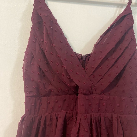 LuLus Tiered Evening Dress - Picture 5 of 5